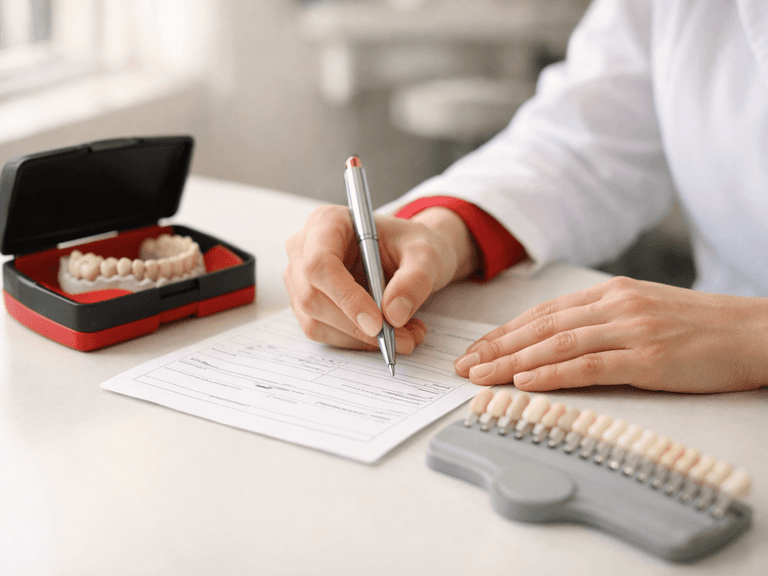 Hero image for the article "How to Write a Clear Lab Prescription: A Field Guide for Restorative Dentists"