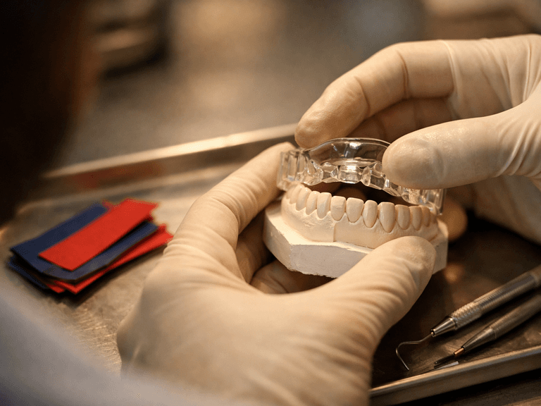 Hero image for the article "Occlusal Splint Adjustment Protocol: What the Lab Wishes You Knew at Delivery"