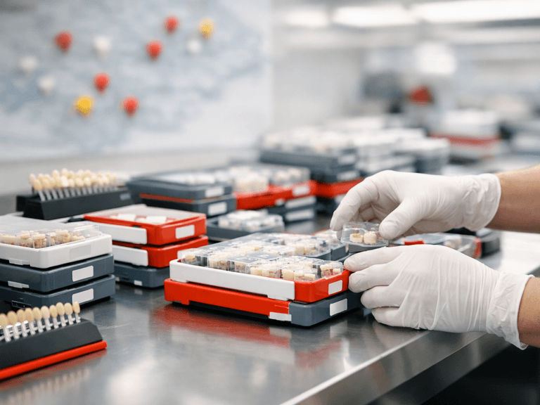 Hero image for the article "Standardizing Lab Quality Across a Multi-Location Practice: A Playbook for DSO Clinical Directors"