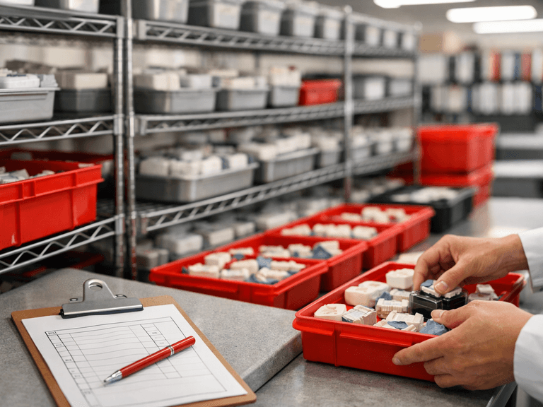 Hero image for the article "Choosing a Lab for a 10-30 Office DSO: The Procurement Playbook"