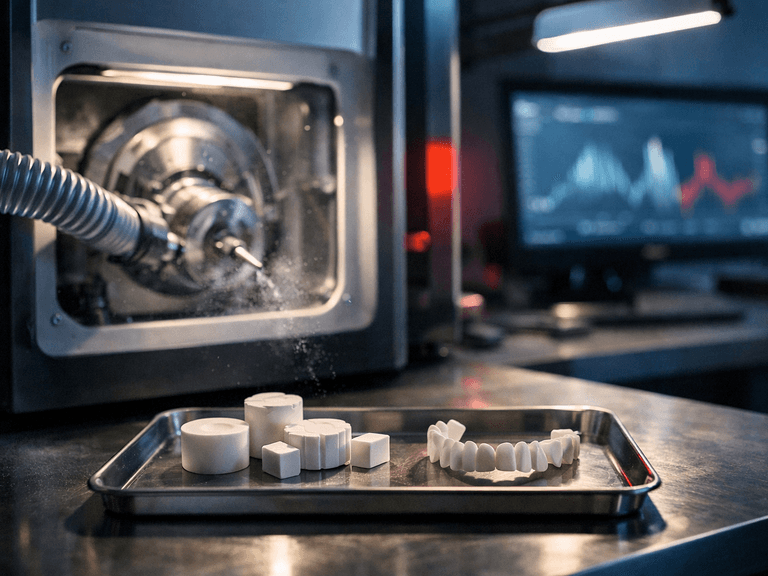 Hero image for the article "How CAD/CAM Milling Is Evolving in 2026: What Clinicians Should Expect From the Lab Bench"